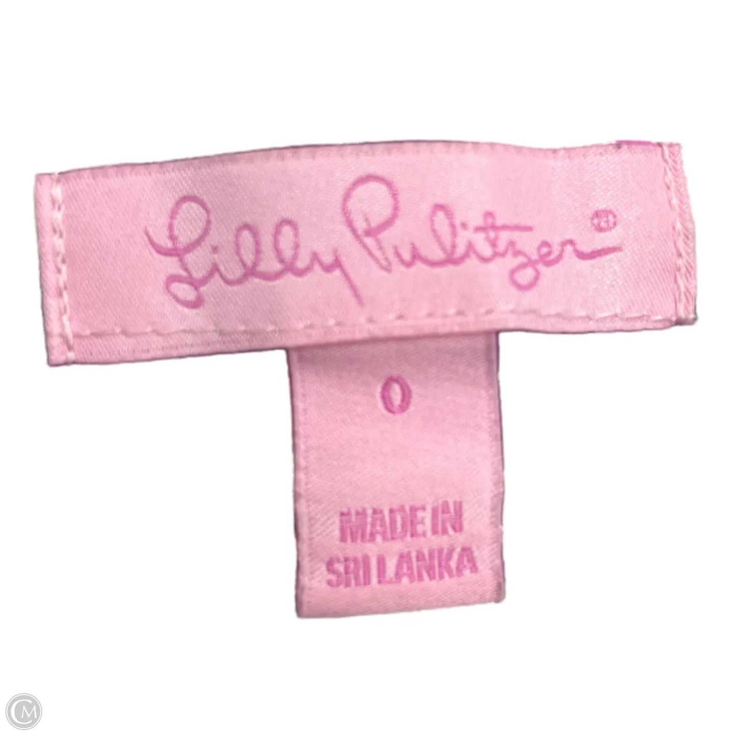 Pants Designer By Lilly Pulitzer In Blue & White, Size: 0