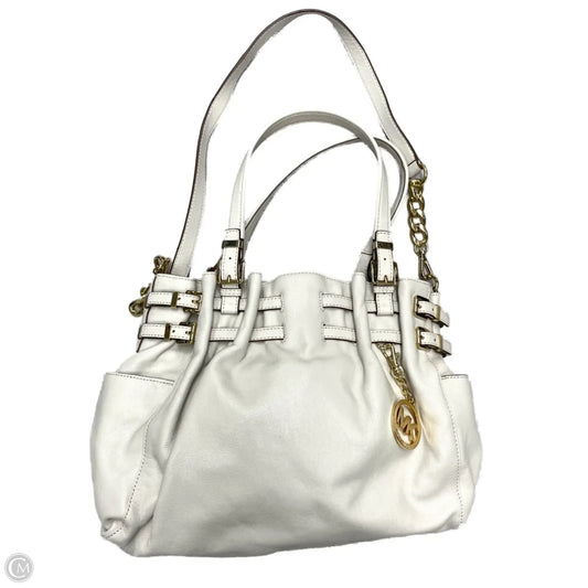 Handbag Leather By Michael By Michael Kors, Size: Large