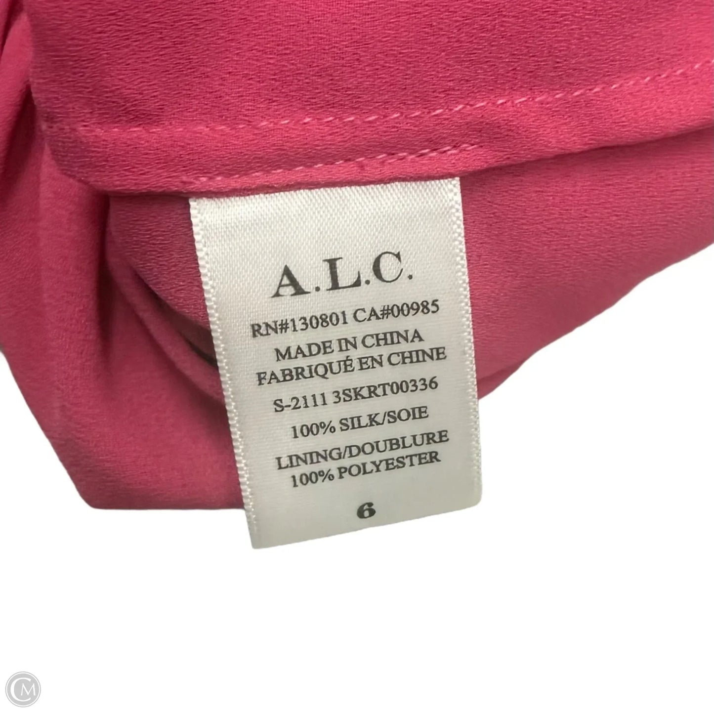 Skirt Mini & Short By Alc In Pink, Size: 6