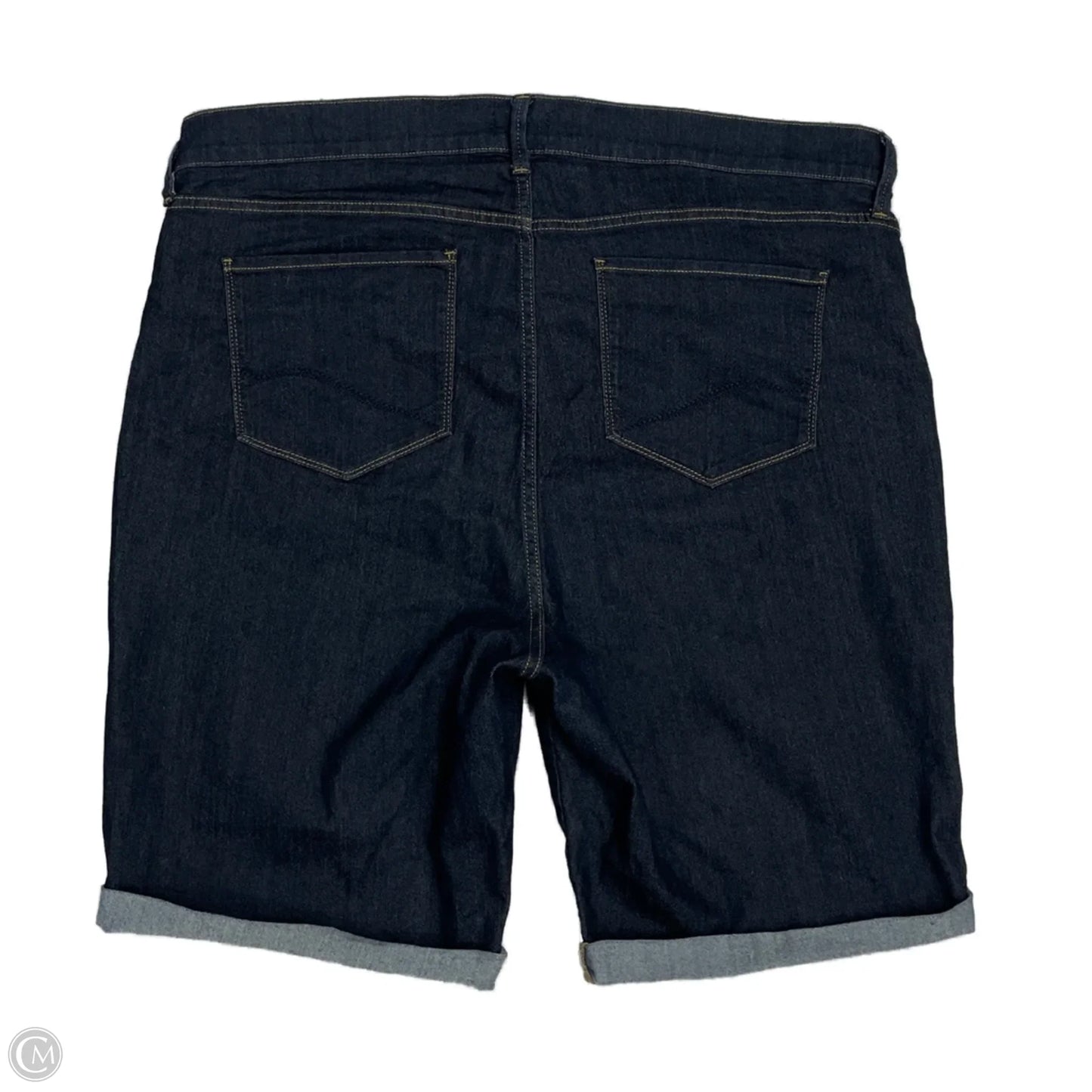 Shorts By Not Your Daughters Jeans In Blue Denim, Size: 22