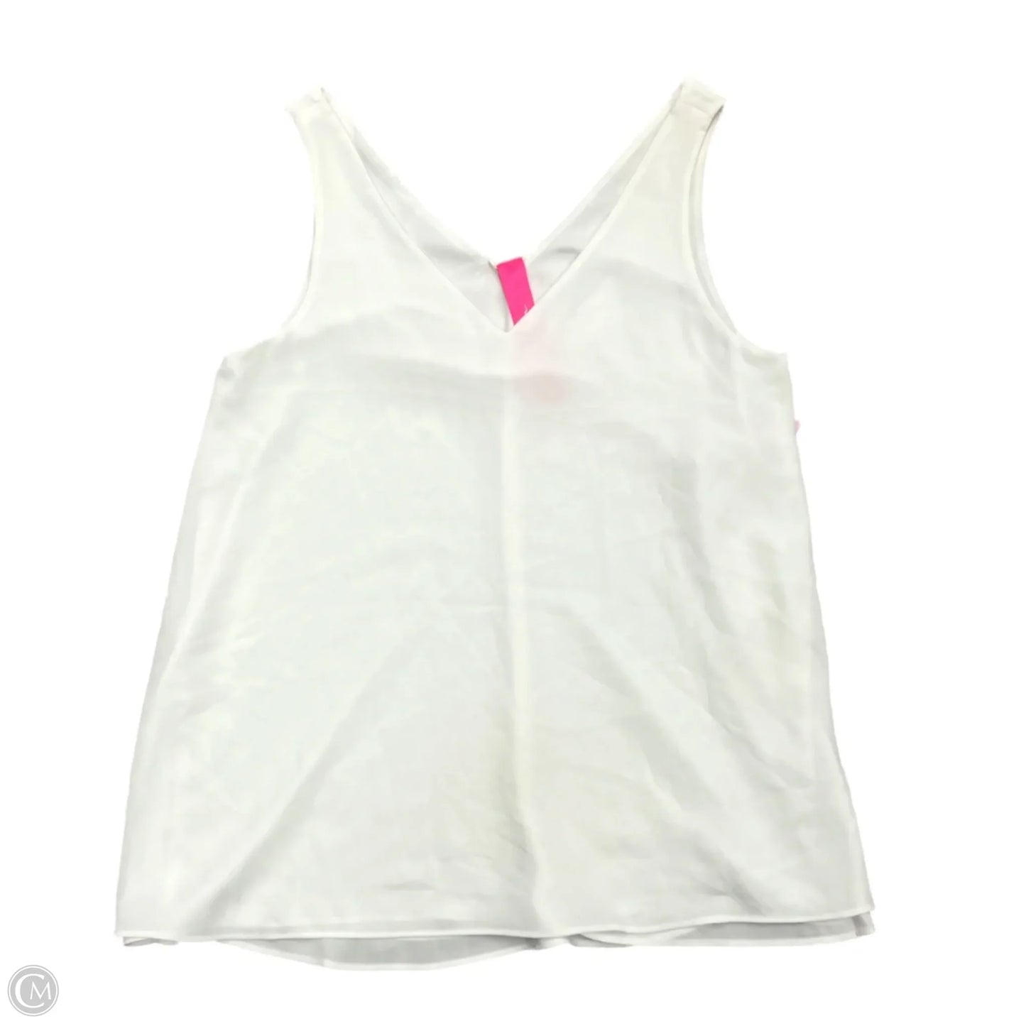 Top Sleeveless Designer By Lilly Pulitzer In White, Size: Xs