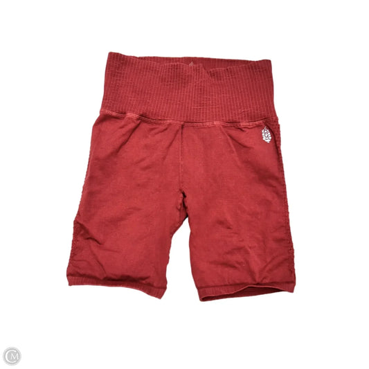 Athletic Shorts By Free People In Red, Size: S