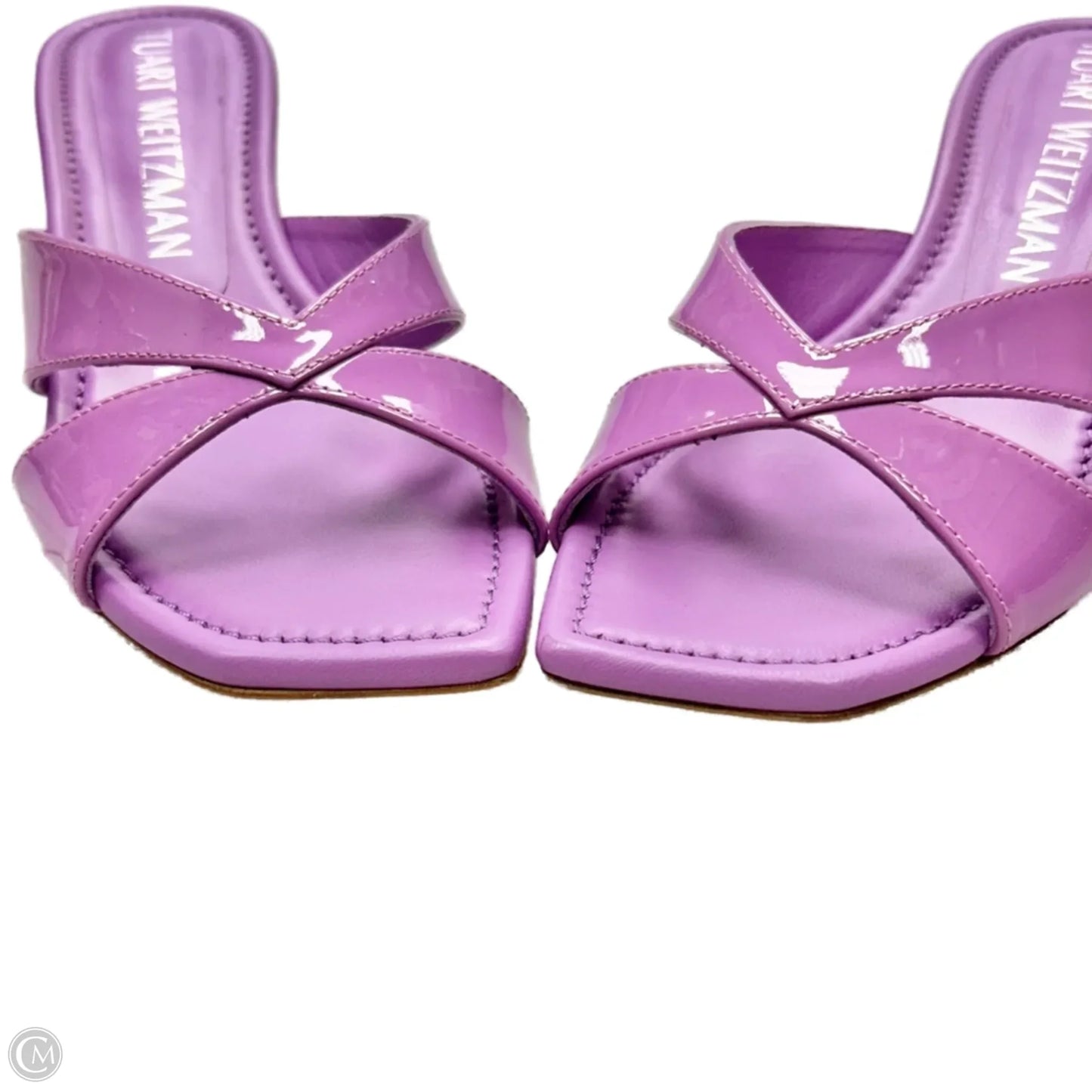 Shoes Designer By Stuart Weitzman In Purple, Size: 7.5