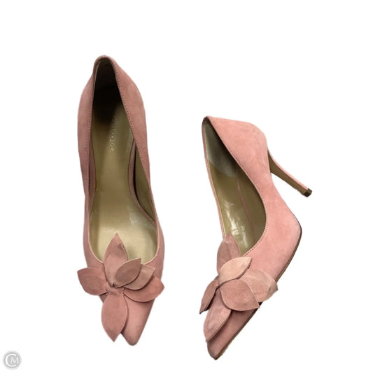 Shoes Heels Stiletto By Ann Taylor In Pink, Size: 6.5