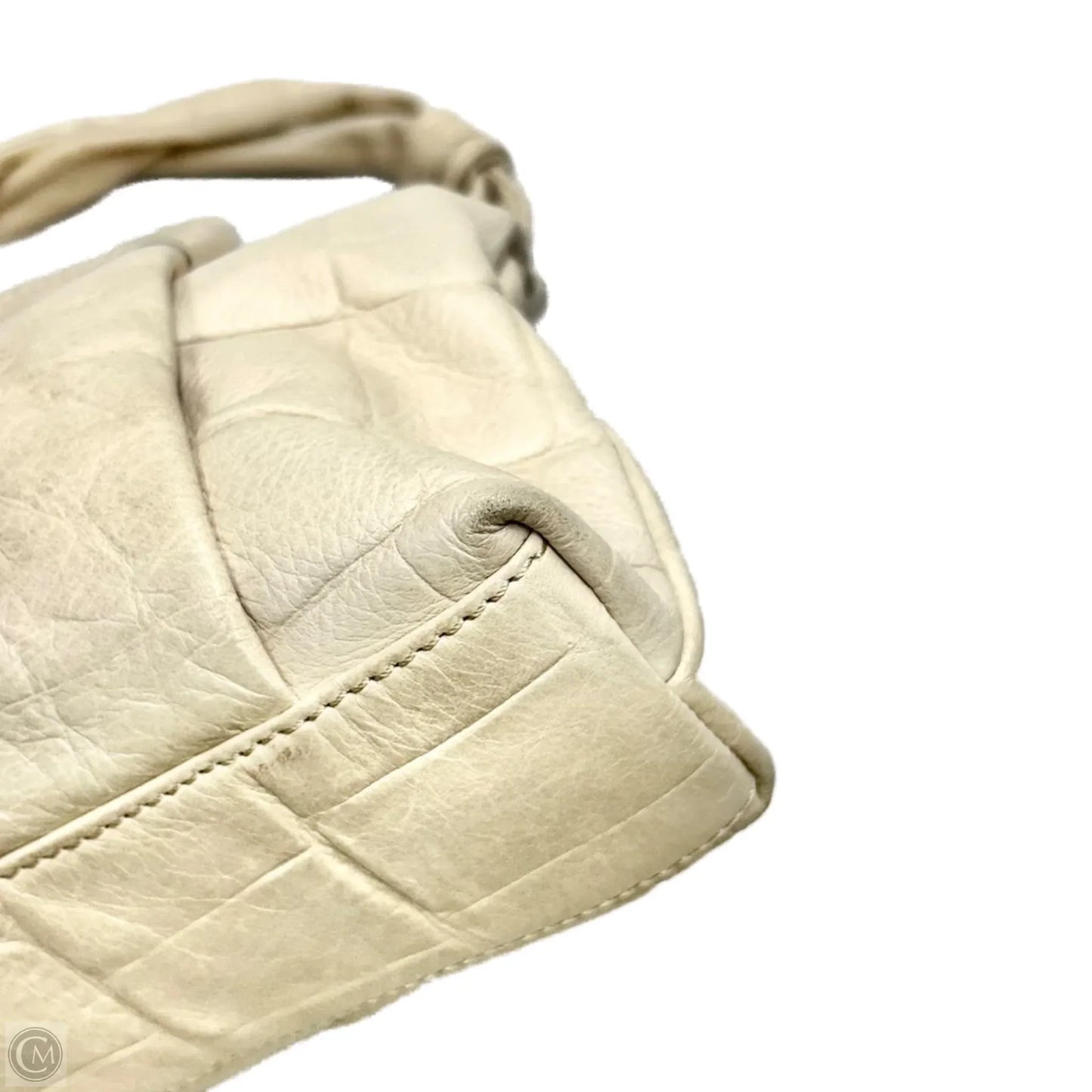 Handbag Leather By B. Makowsky, Size: Medium