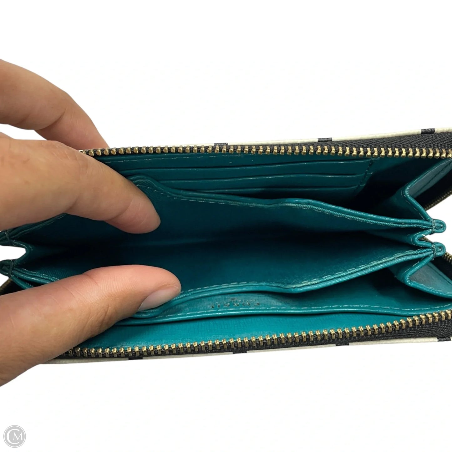 Wristlet Leather By Fossil, Size: Small