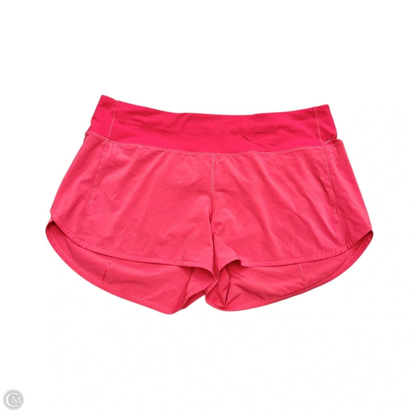 Athletic Shorts By Lululemon In Pink, Size: L