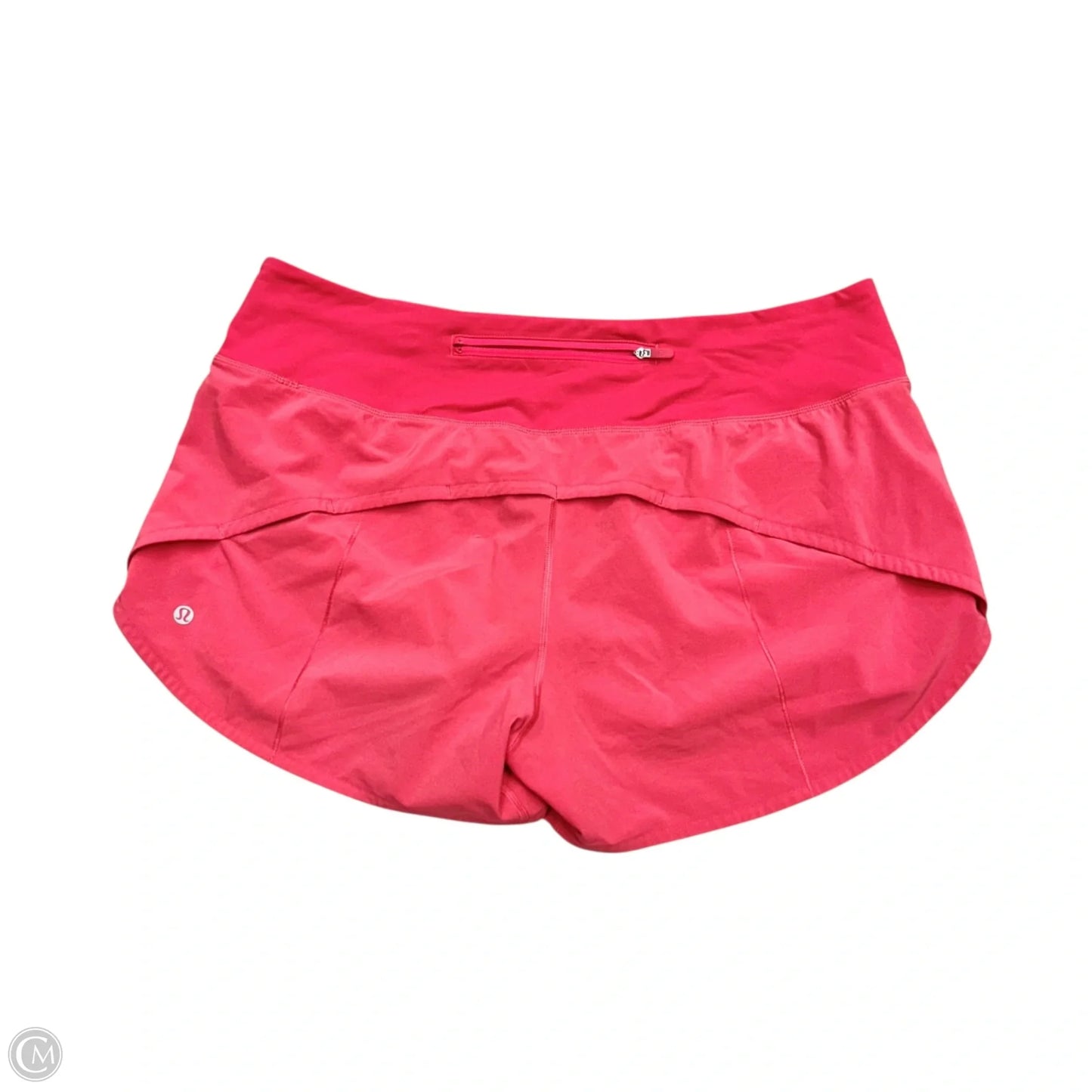 Athletic Shorts By Lululemon In Pink, Size: L