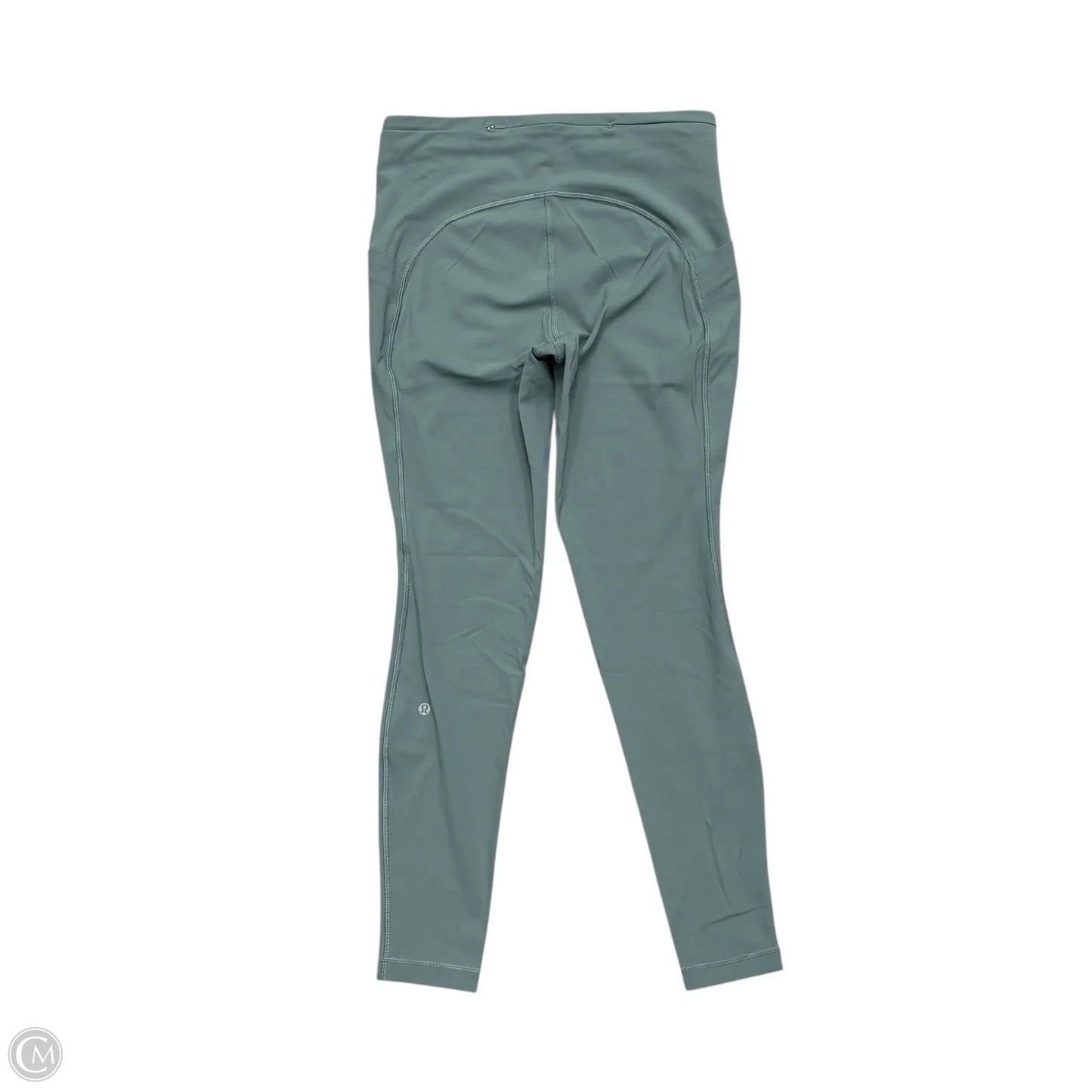Athletic Leggings By Lululemon In Green, Size: M