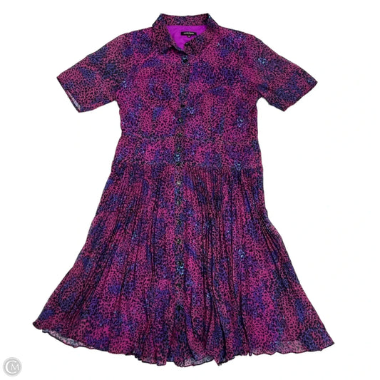 Dress Casual Midi By Nanette Lepore In Purple, Size: L