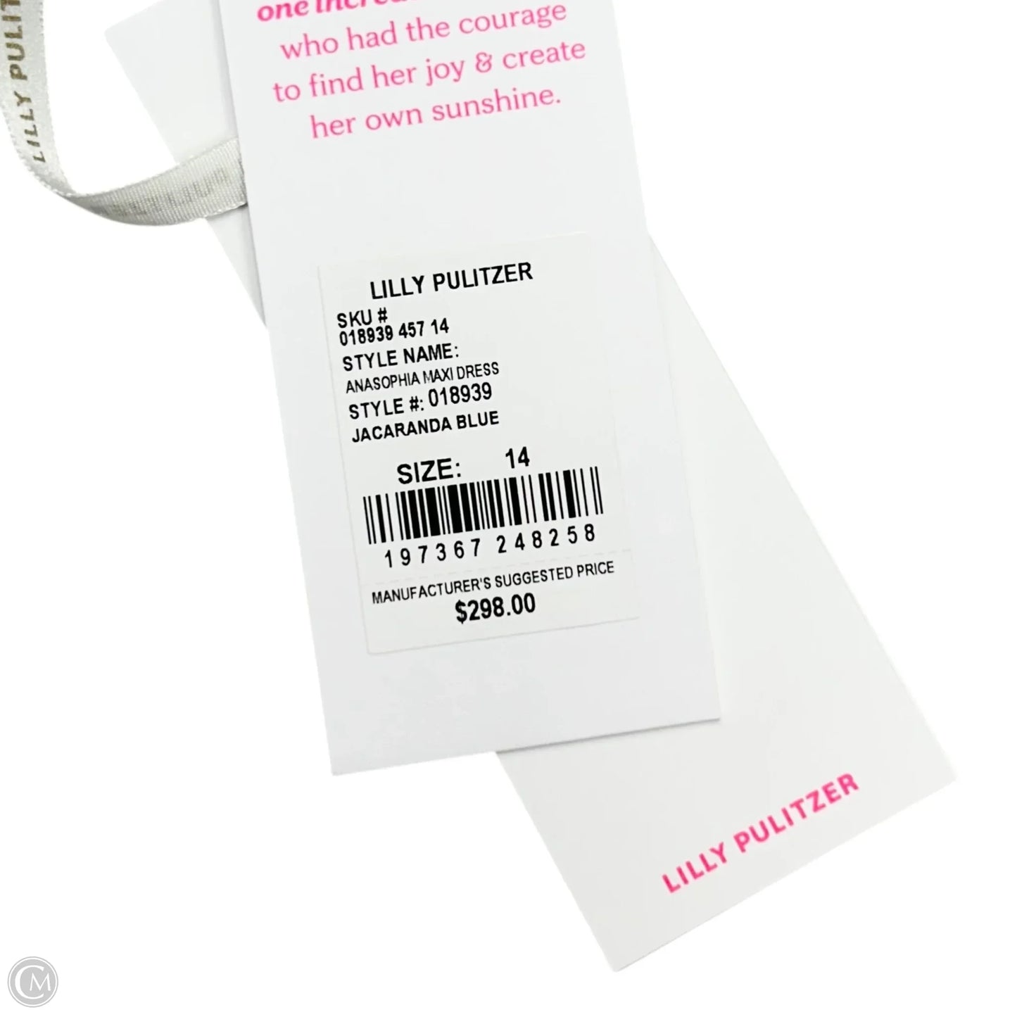 Dress Designer By Lilly Pulitzer In Blue, Size: L