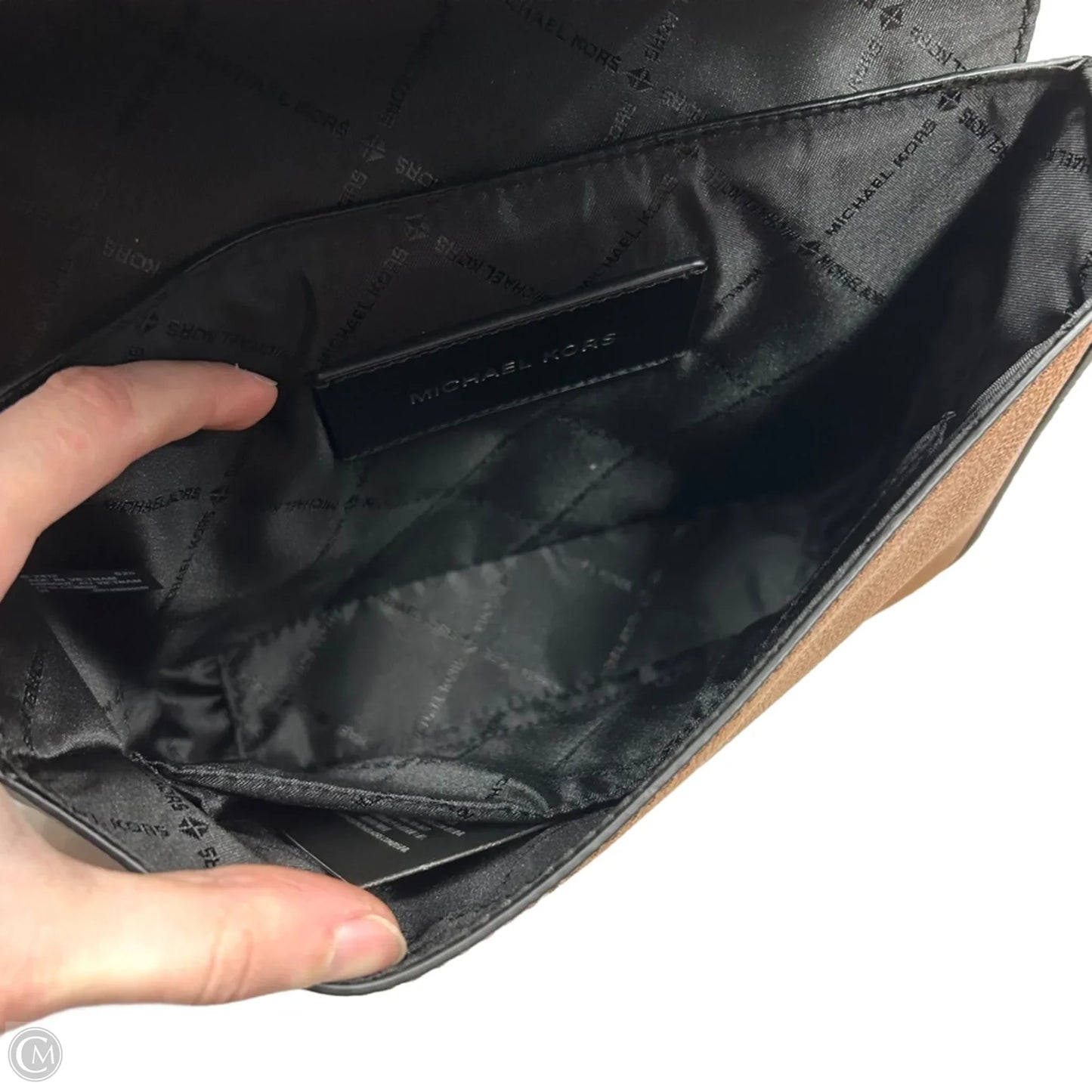 Crossbody Designer By Michael Kors, Size: Medium