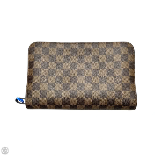 Clutch Luxury Designer By Louis Vuitton, Size: Large