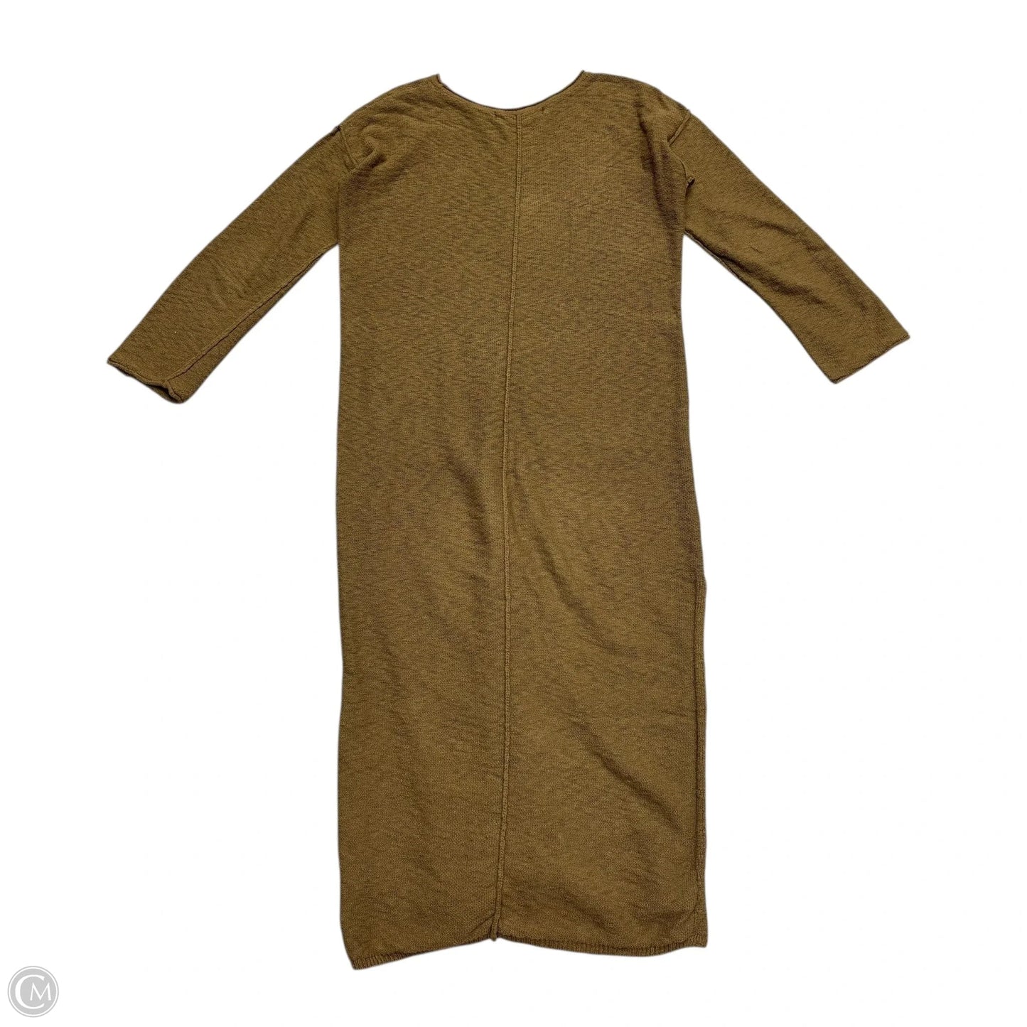 Dress Casual Midi By Free People In Brown, Size: Xs