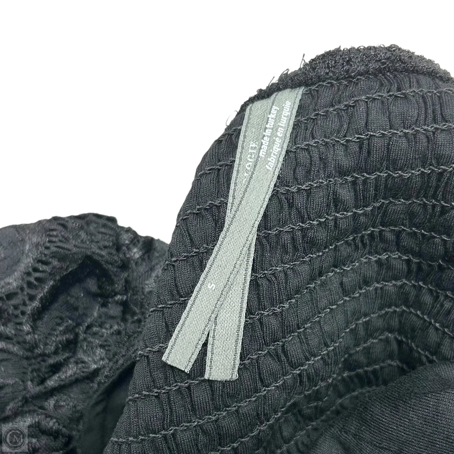 Top Long Sleeve By Anthropologie In Black, Size: S