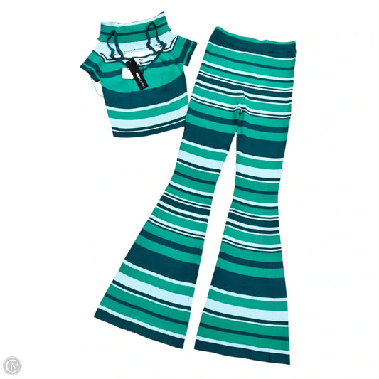 Pants Set 2pc By Fashion Nova In Green, Size: M