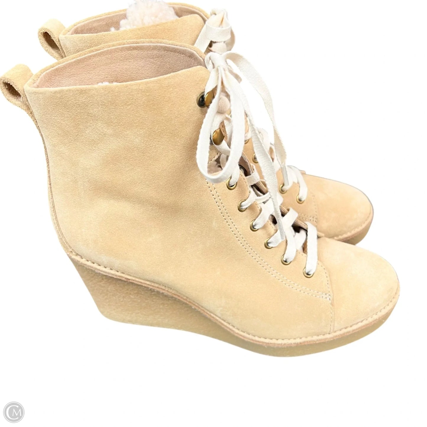 Boots Designer By Ugg In Tan, Size: 10