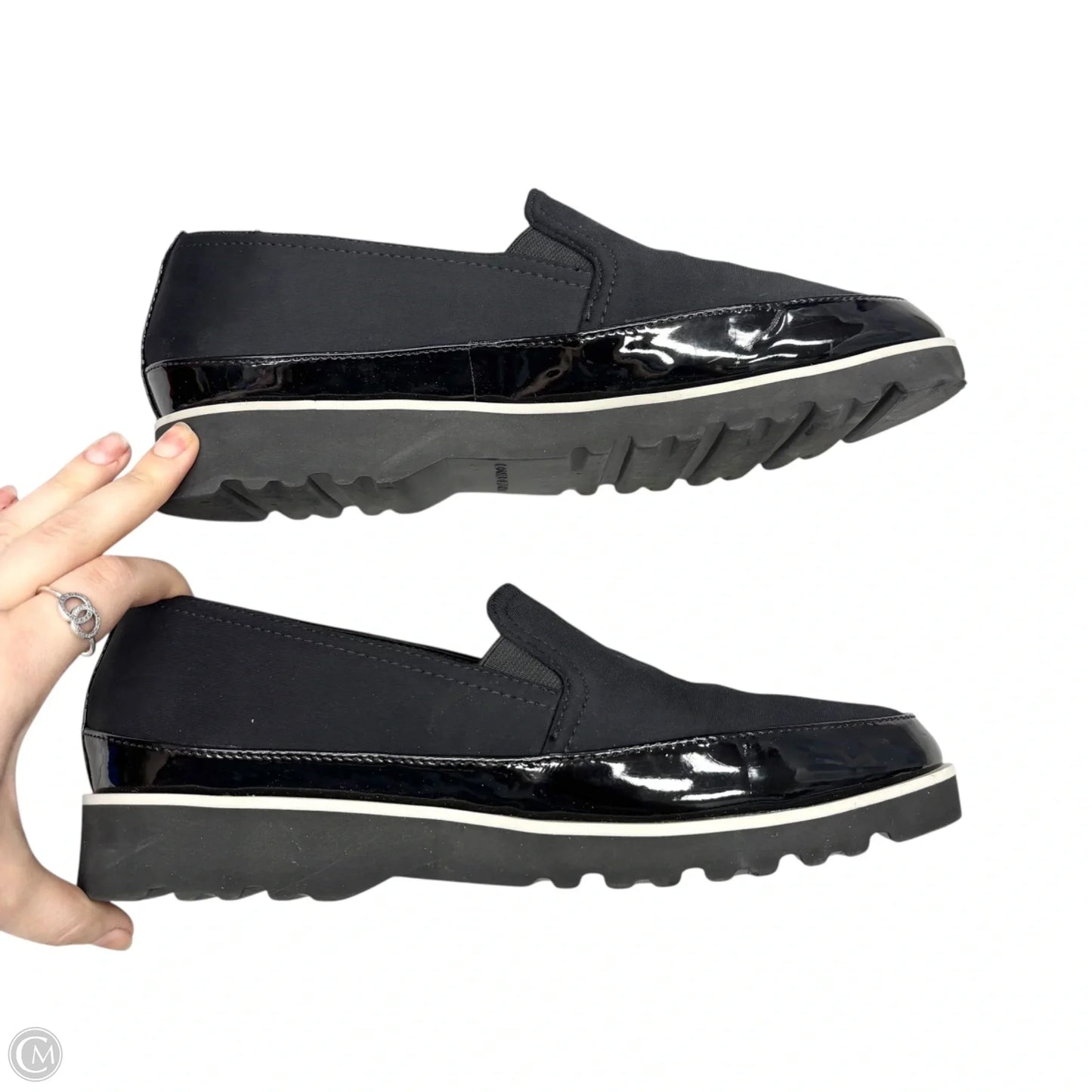Shoes Sneakers By Donald Pliner In Black, Size: 9