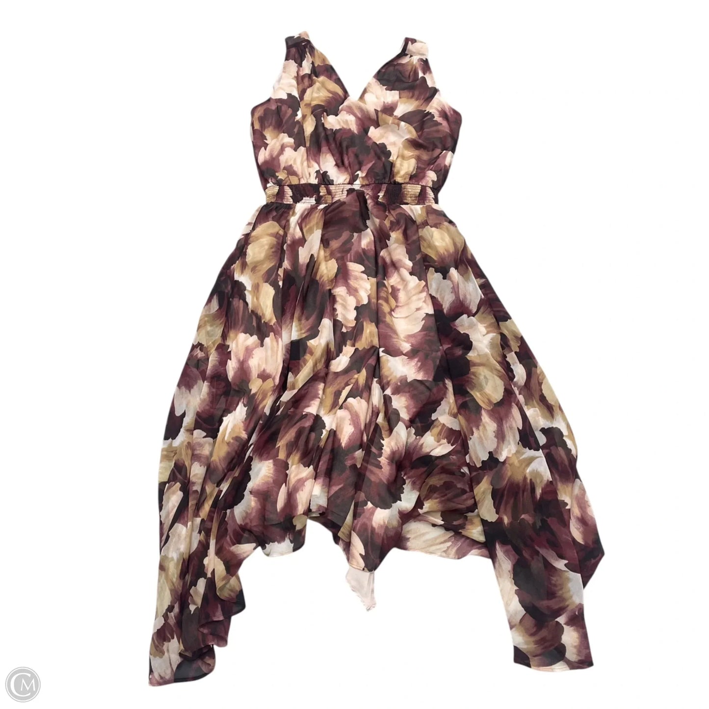 Dress Casual Maxi By White House Black Market In Maroon, Size: M