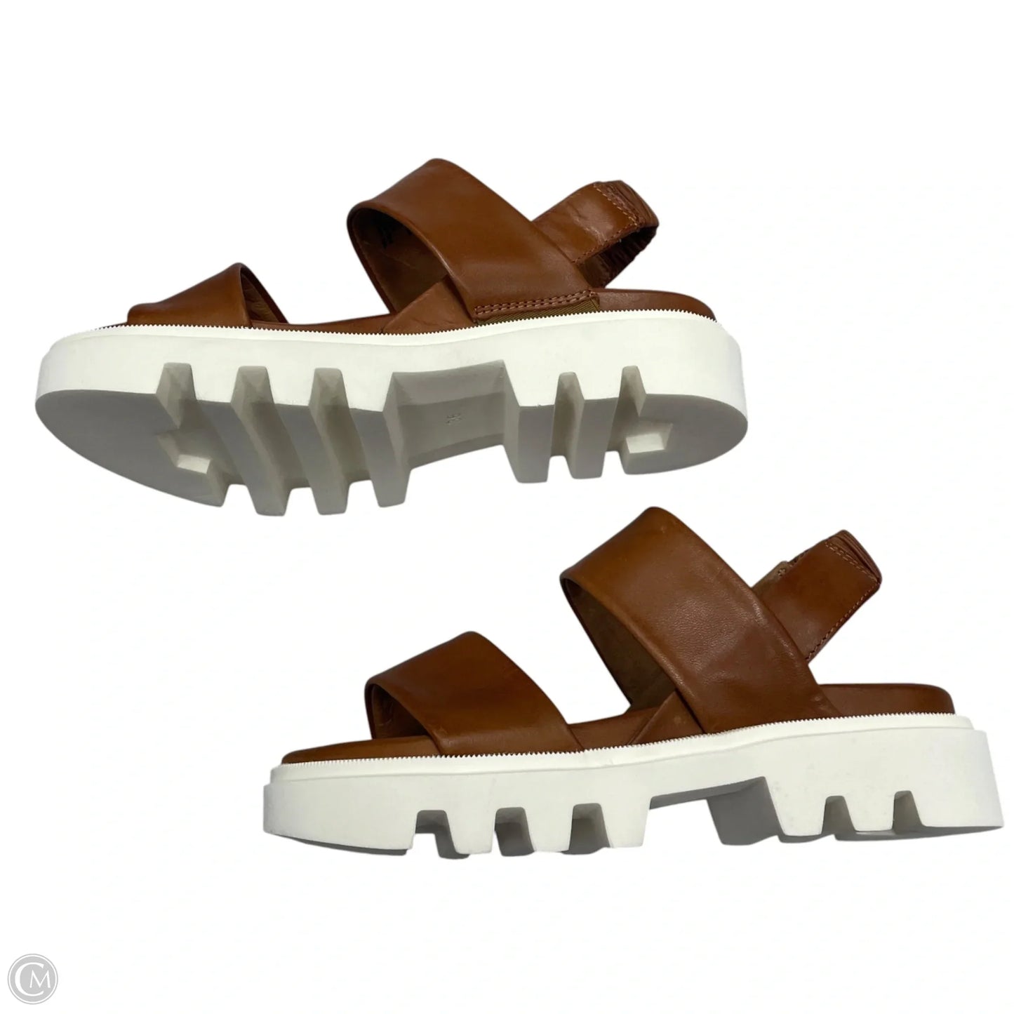 Sandals Flats By Miz Mooz In Brown, Size: 5.5