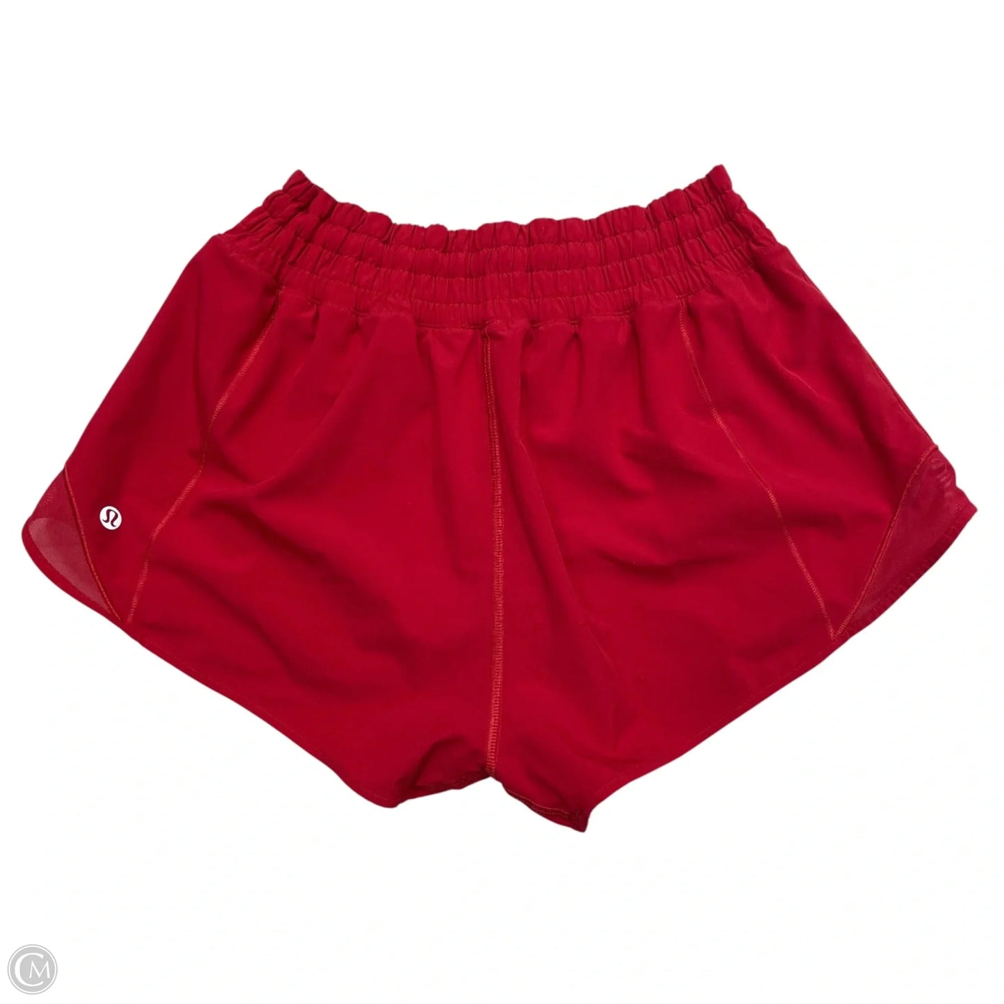 Athletic Shorts By Lululemon In Red, Size: S