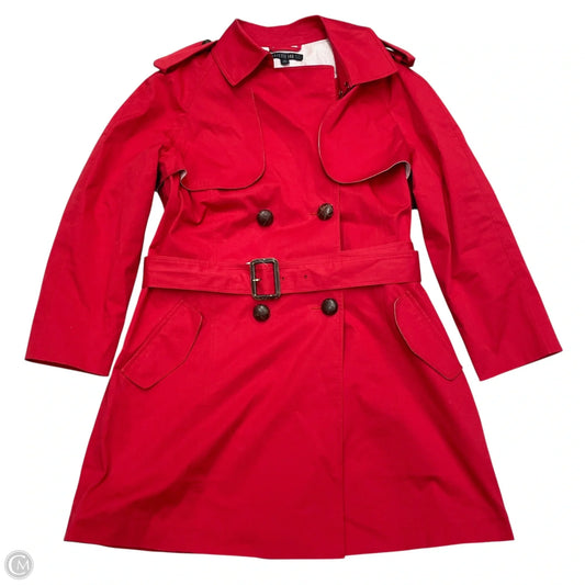 Jacket Designer By Lafayette 148 In Red, Size: L