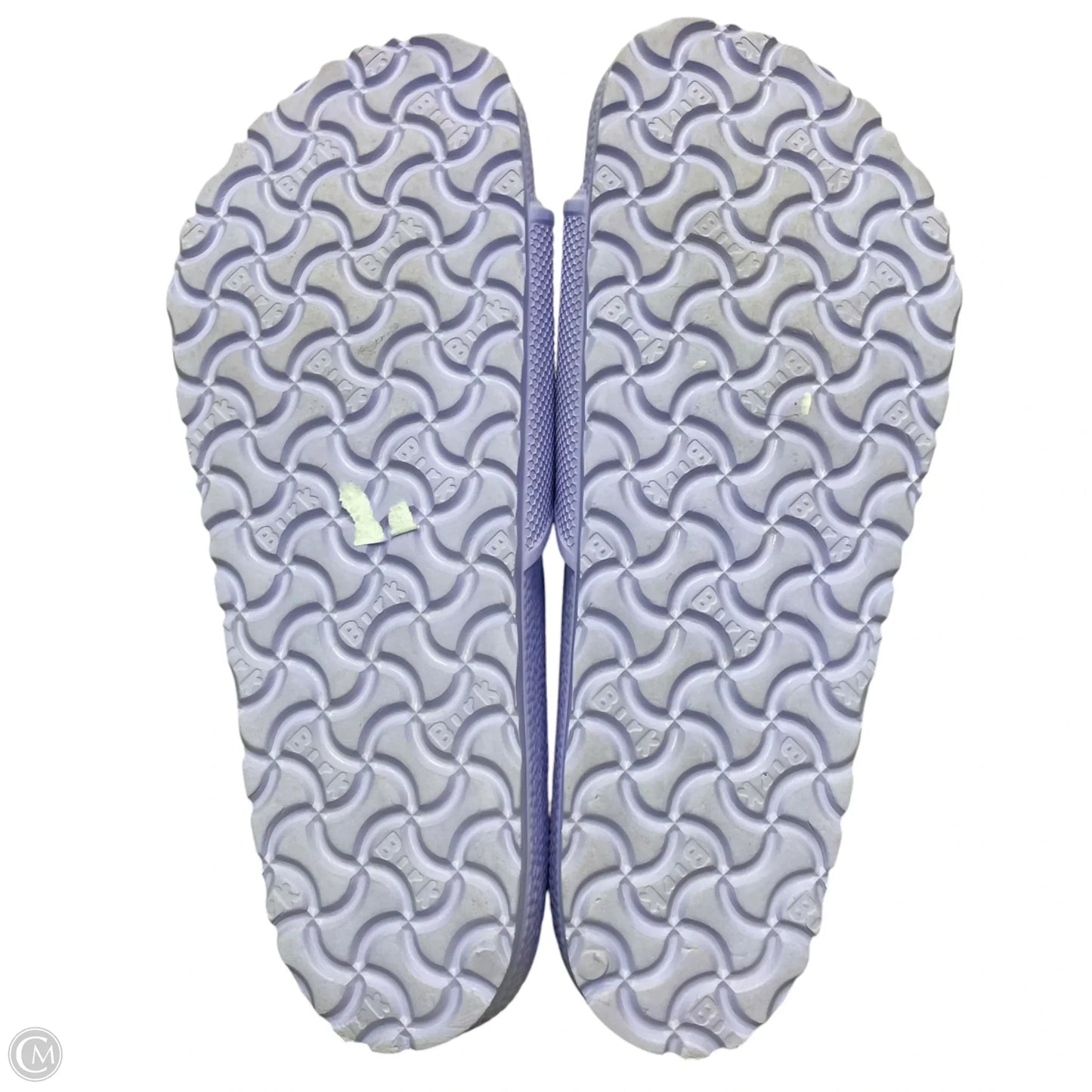 Sandals Flats By Birkenstock In Purple, Size: 9