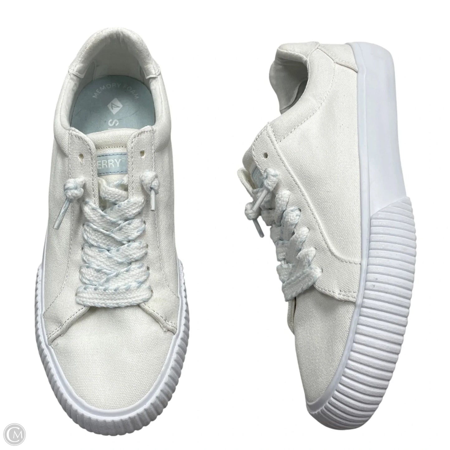Shoes Sneakers By Sperry In White, Size: 8