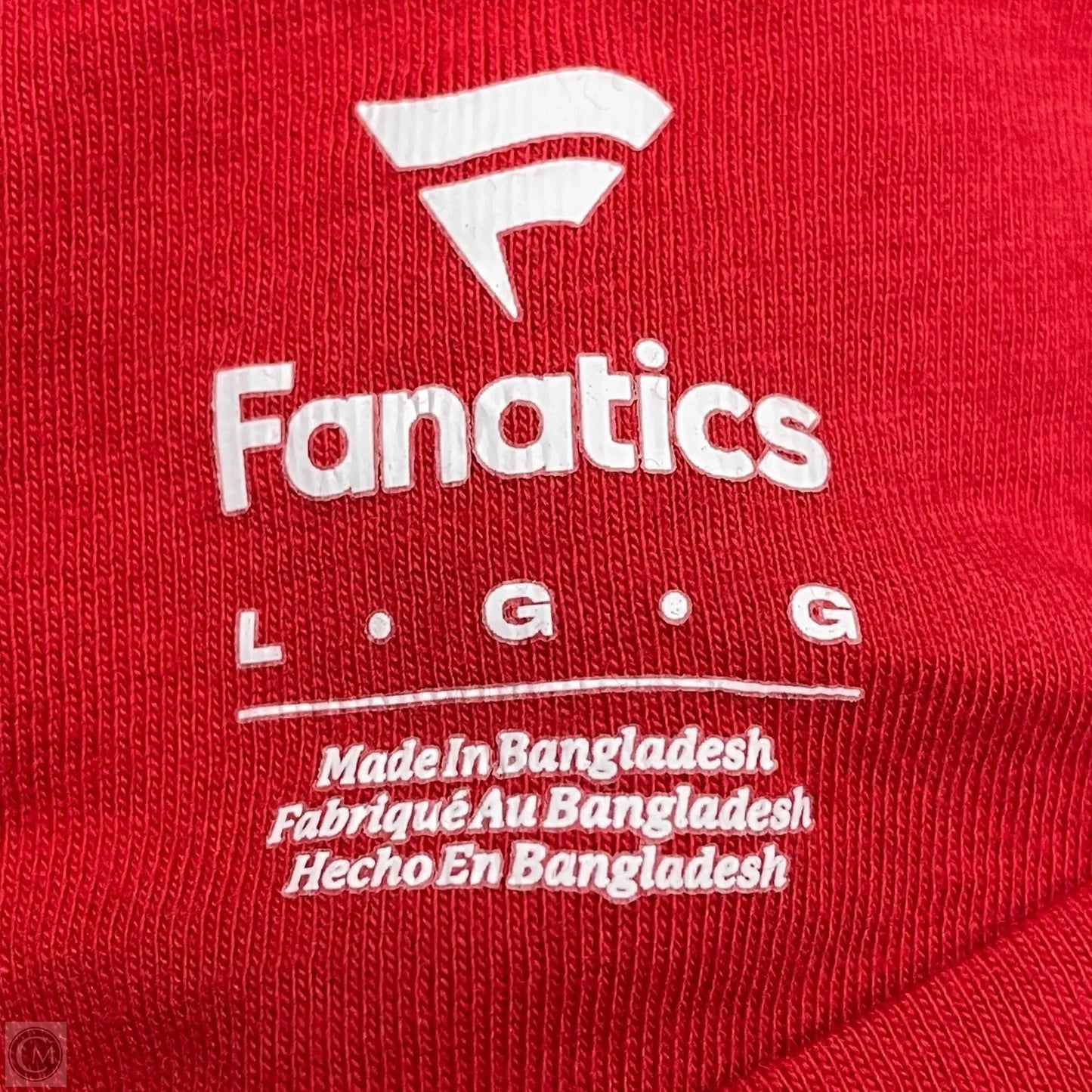 Athletic Dress By Fanatics In Red, Size: L