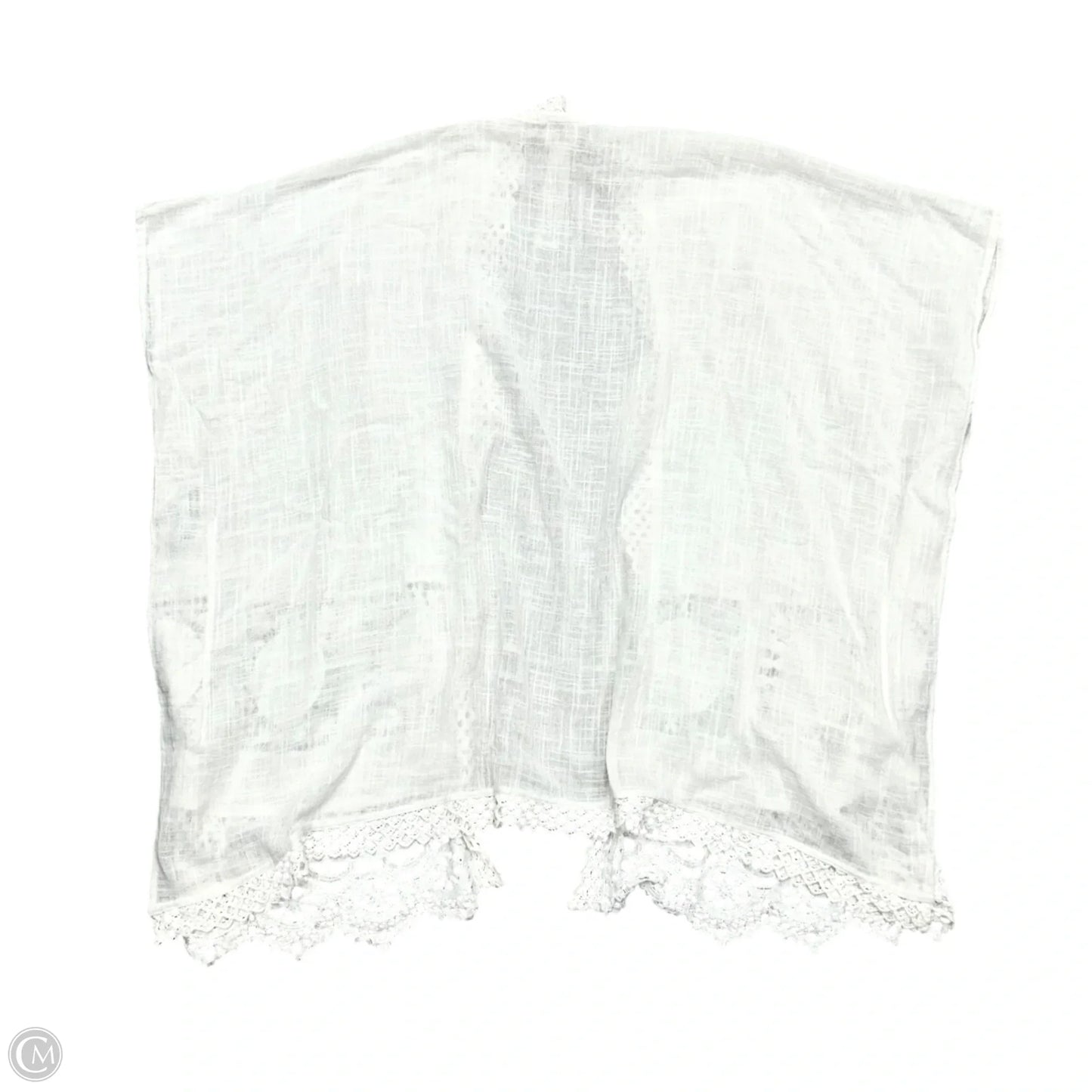 Kimono By Chicos In White, Size: S/M