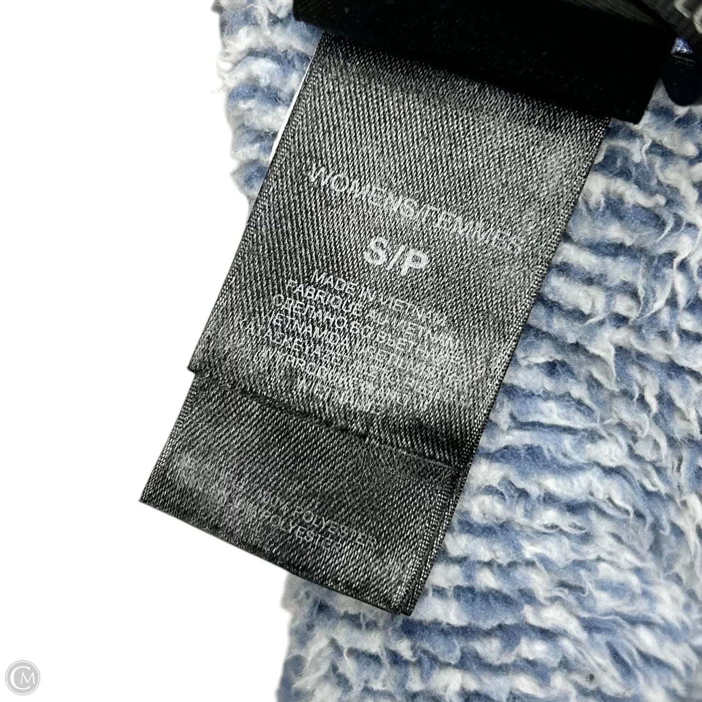 Jacket Fleece By The North Face In Blue & White, Size: S