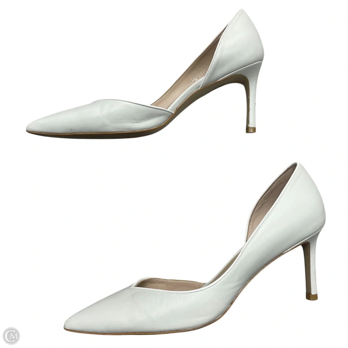 Shoes Designer By Stuart Weitzman In White, Size: 7