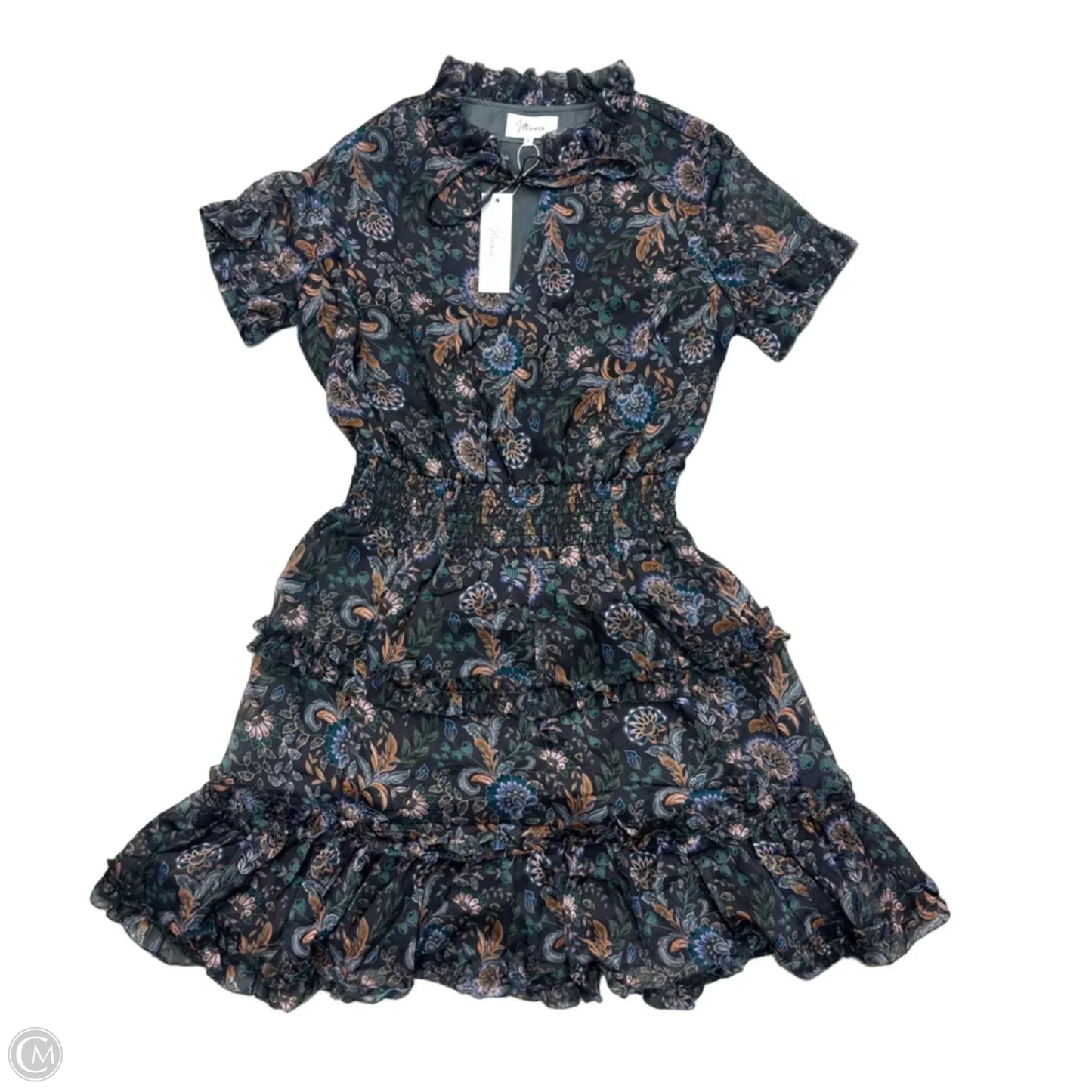 Dress Casual Short By J Flower In Grey, Size: S