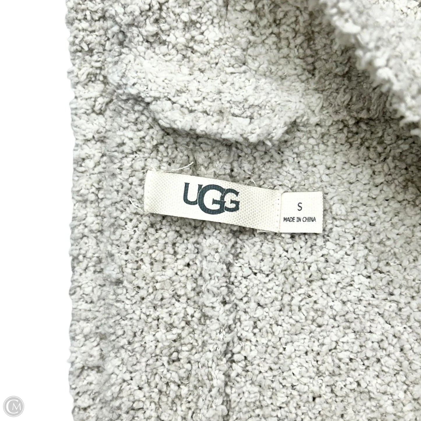 Sweater Cardigan Designer By Ugg In Beige, Size: S
