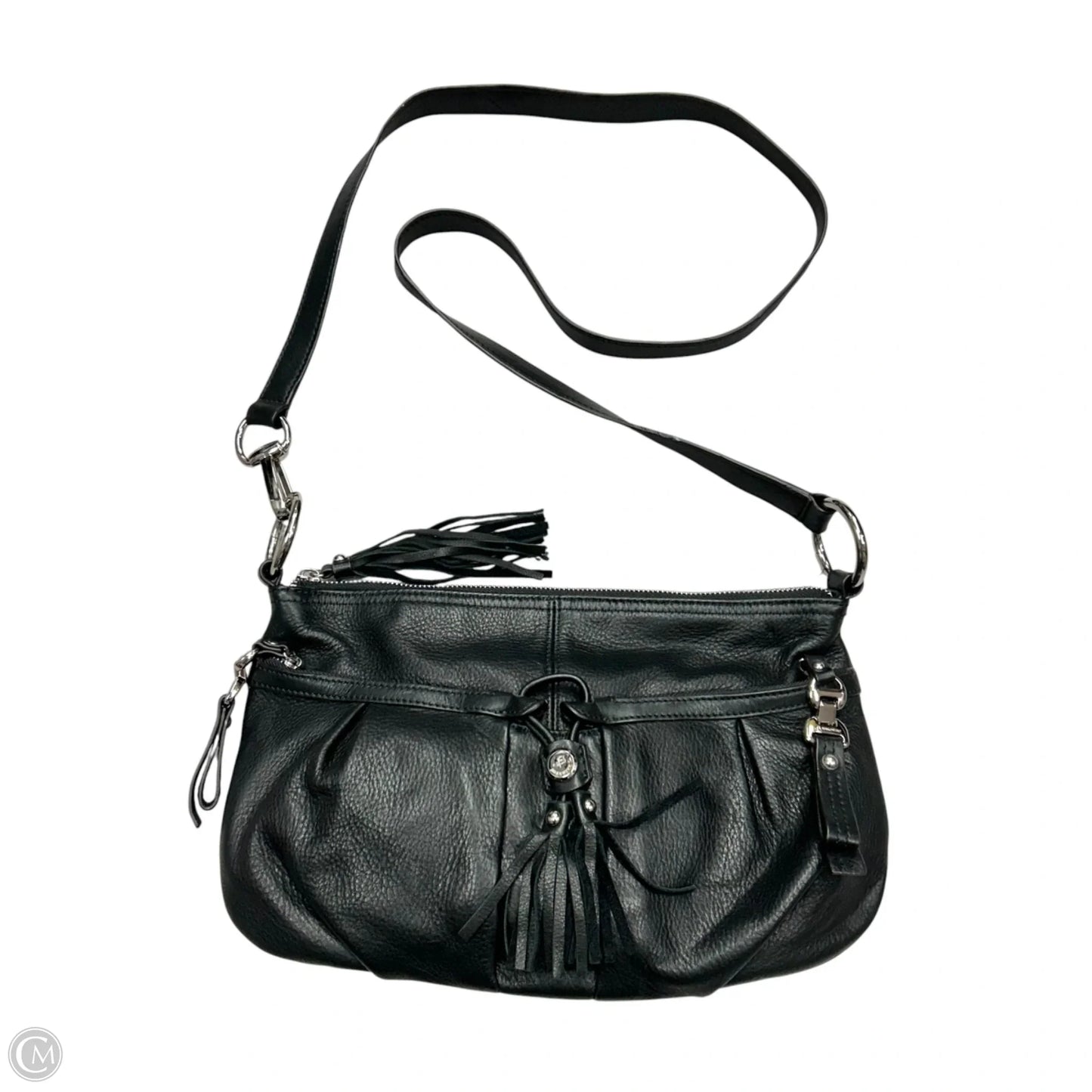 Crossbody Leather By B. Makowsky, Size: Small