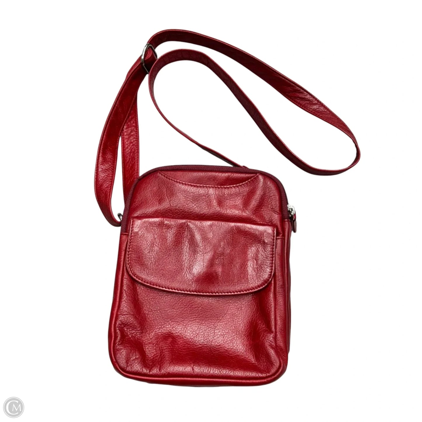 Crossbody Leather By Osgoode Marley, Size: Medium
