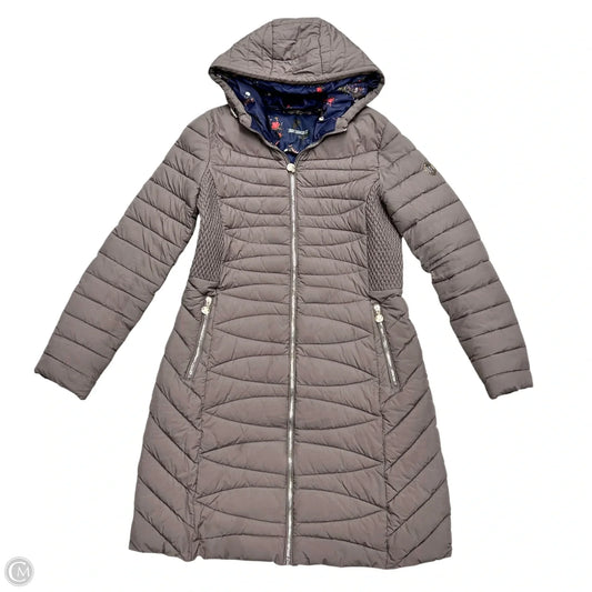 Coat Puffer & Quilted By Bernardo In Taupe, Size: S