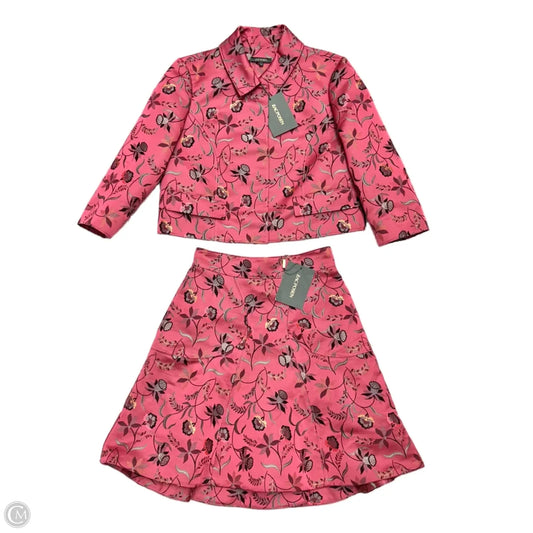 Blazer Set Designer By Zac Posen In Pink, Size: S