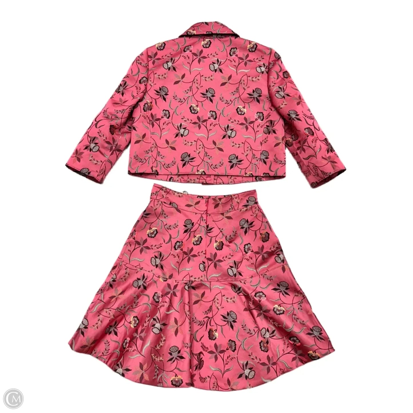 Blazer Set Designer By Zac Posen In Pink, Size: S