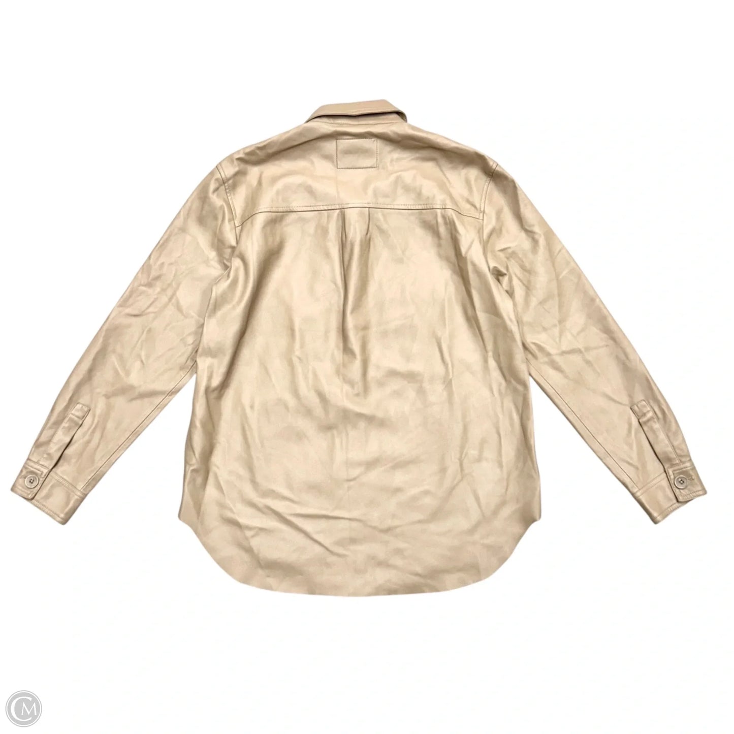 Jacket Shirt By Blanknyc In Cream, Size: M