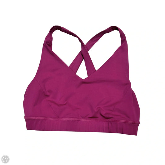 Athletic Bra By Lululemon In Purple, Size: M
