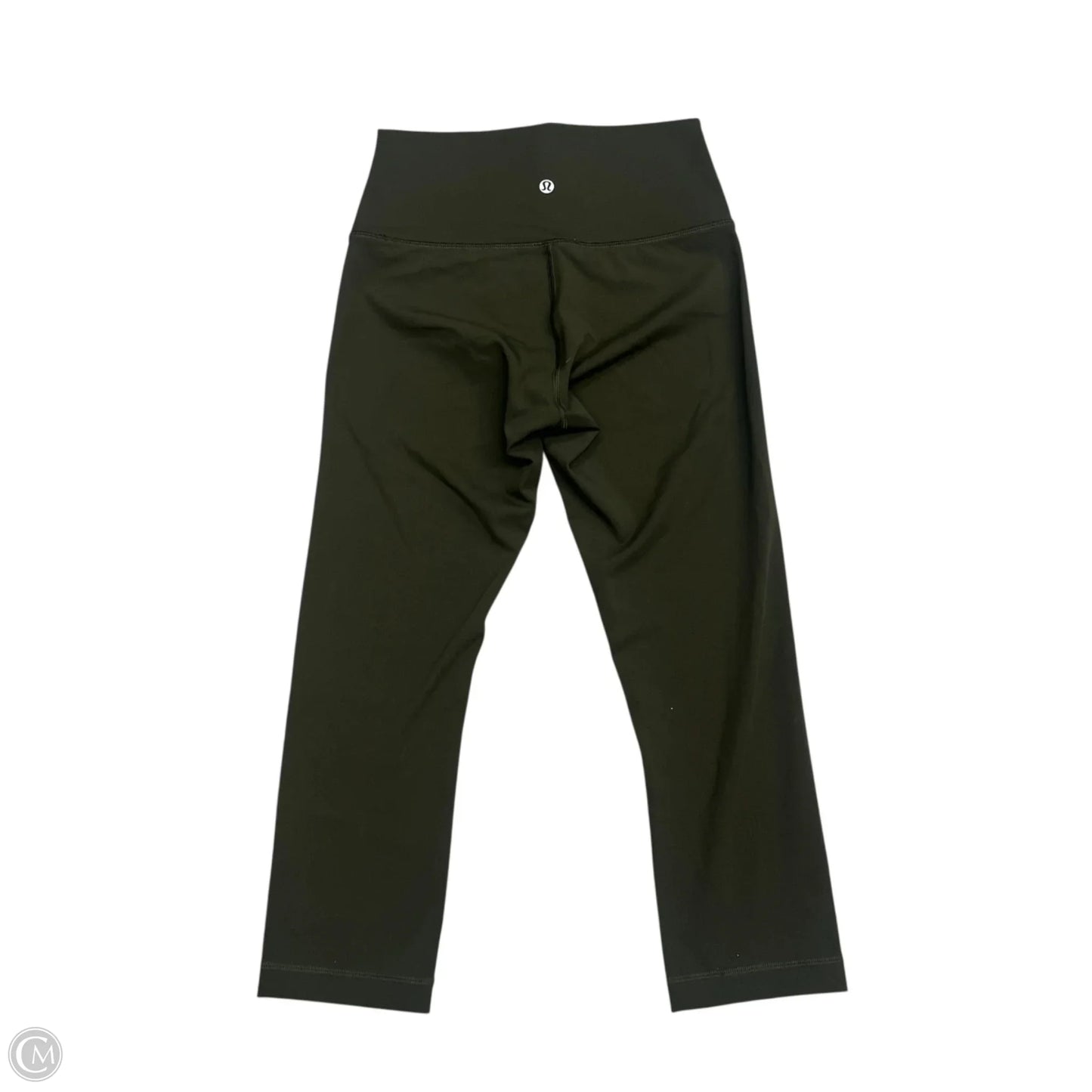 Athletic Leggings Capris By Lululemon In Green, Size: S
