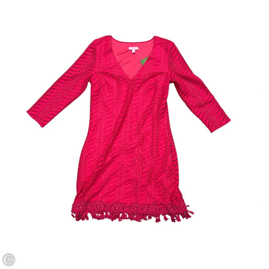 Dress Designer By Lilly Pulitzer In Pink, Size: M