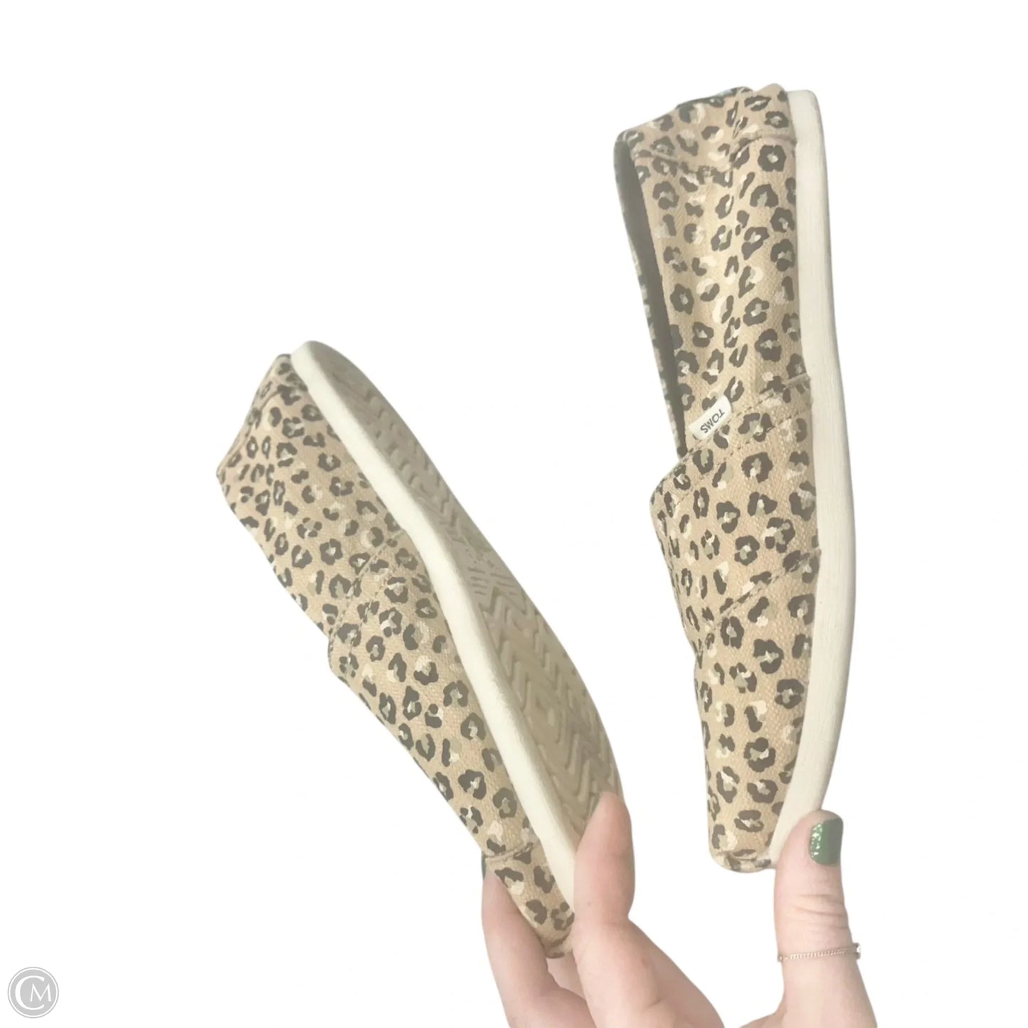 Shoes Flats By Toms In Animal Print, Size: 8