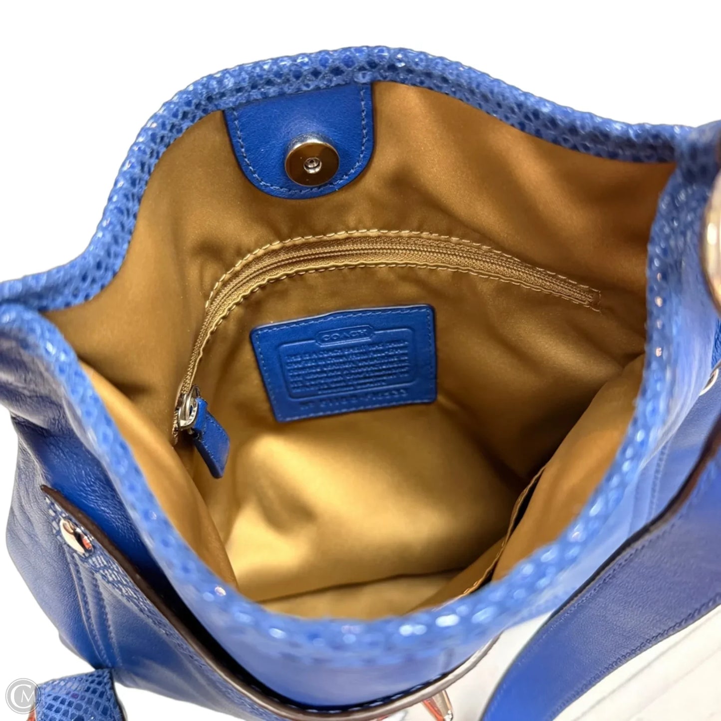Crossbody Designer By Coach, Size: Medium