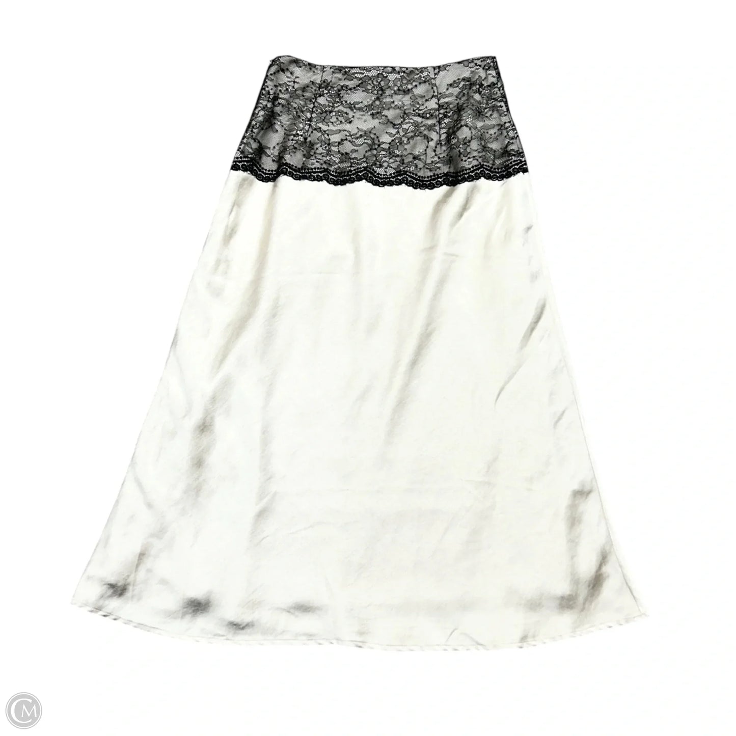 Skirt Maxi By Flat White In Cream, Size: S