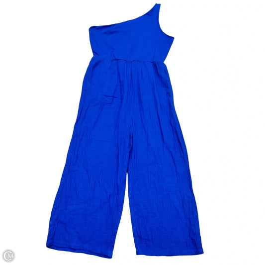 Jumpsuit By Loft In Blue, Size: Xl