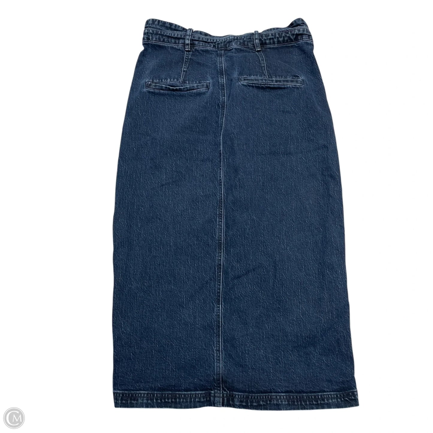 Skirt Midi By Pilcro In Blue Denim, Size: 14