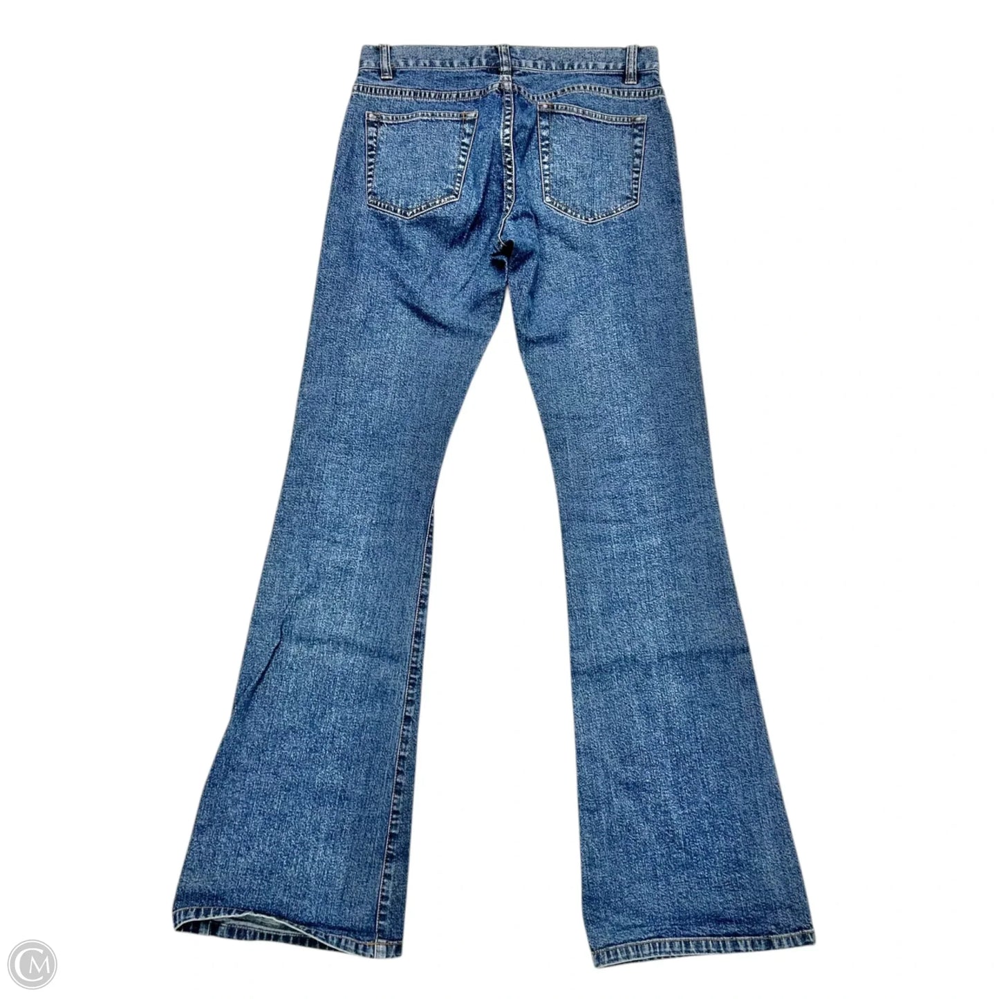 Jeans Flared By Calvin Klein In Blue Denim, Size: 0
