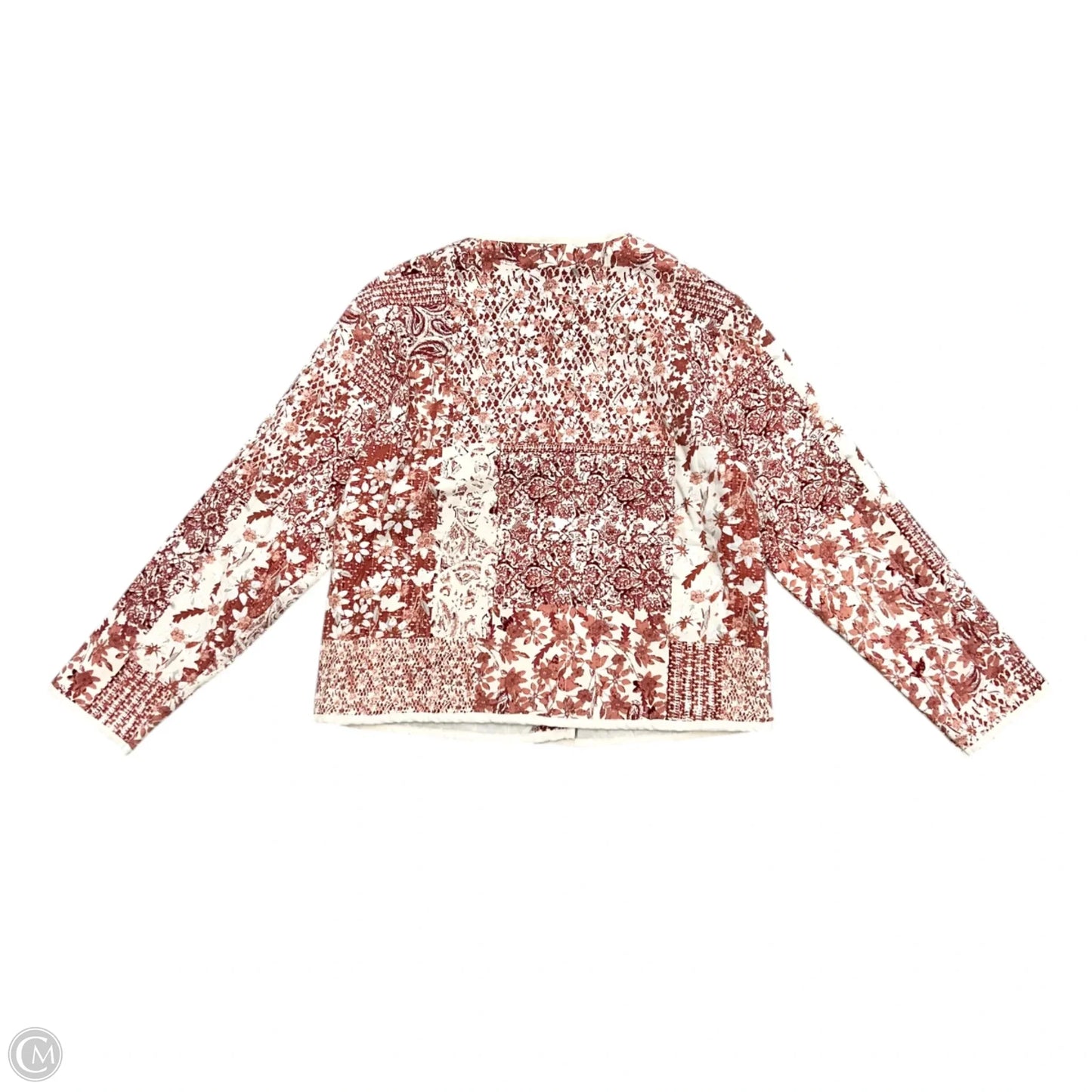 Jacket Puffer & Quilted By Como Vintage In Pink, Size: S
